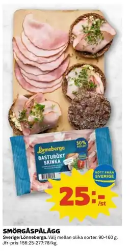 Coop Smörgåspålägg erbjuda
