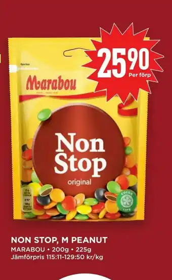 Non stop, m peanut