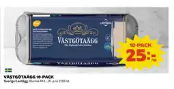 Coop Västgötaägg 10-pack erbjuda