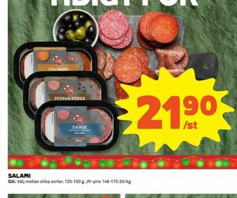 Coop Salami erbjuda