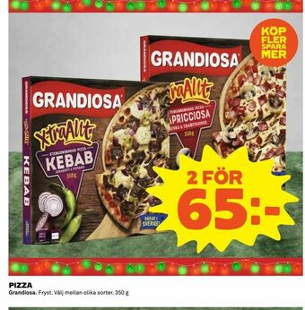 Coop Pizza erbjuda