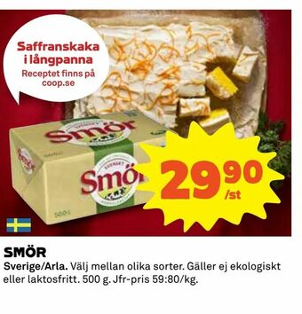Coop Smör erbjuda