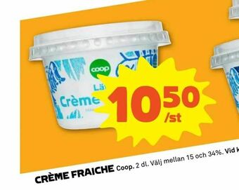 Coop Forum Crème fraiche erbjuda