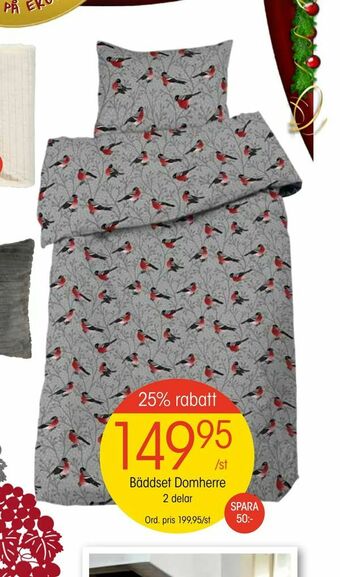 EKO Bäddset Domherre erbjuda