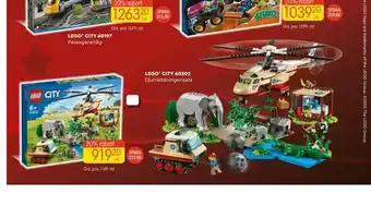 LEGO ® CITY 60302. Djurräddningsinsats