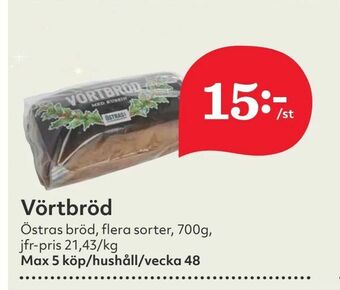 Hemköp Vörtbröd erbjuda