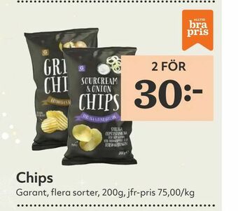 Hemköp Chips erbjuda
