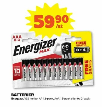 Stora Coop Batterier erbjuda