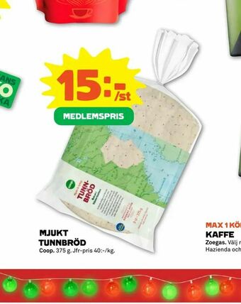 Stora Coop Mjukt tunnbröd erbjuda