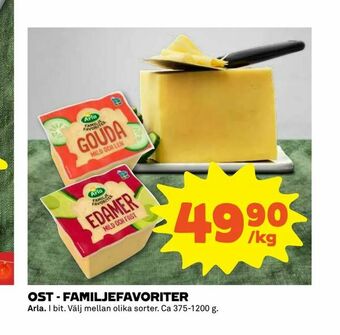Coop Extra Ost - familjefavoriter erbjuda