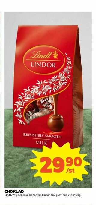 Coop Extra Choklad erbjuda