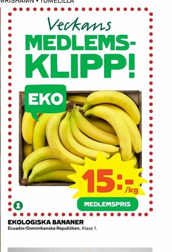 Ekologiska bananer