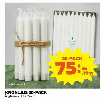Kronljus 20-pack