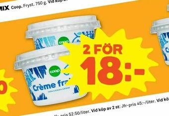 Stora Coop Crème fraiche erbjuda