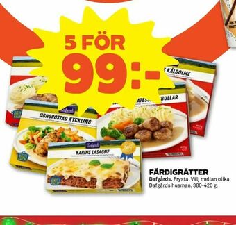 Stora Coop Färdigrätter erbjuda