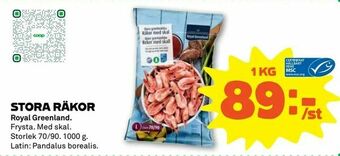 Stora Coop Stora räkor erbjuda