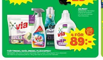Stora Coop Tvättmedel/sköljmedel/fläckspray erbjuda