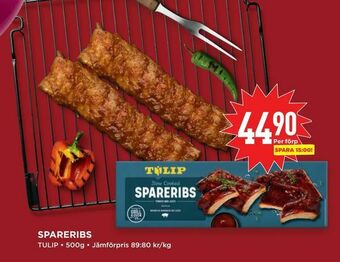 Willys Hemma Spareribs erbjuda