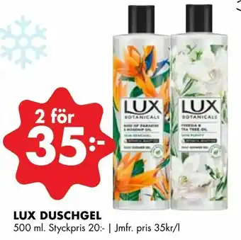 ÖoB Lux duschgel erbjuda