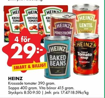 ÖoB Heinz erbjuda