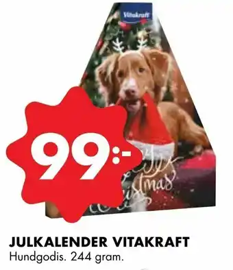 ÖoB Julkalender vitakraft erbjuda