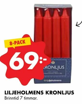 ÖoB Liljeholmens kronljus erbjuda