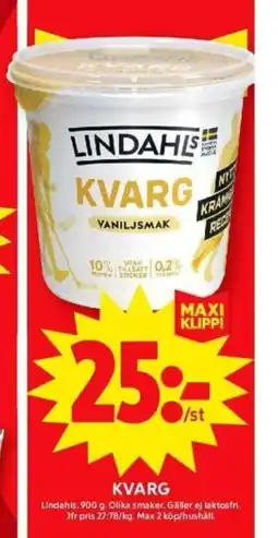 ICA Maxi KVARG erbjuda