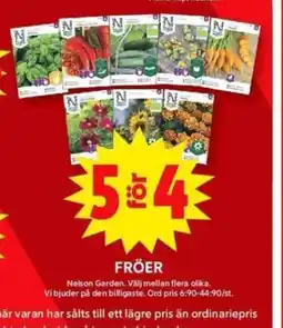 ICA Maxi FRÖER erbjuda