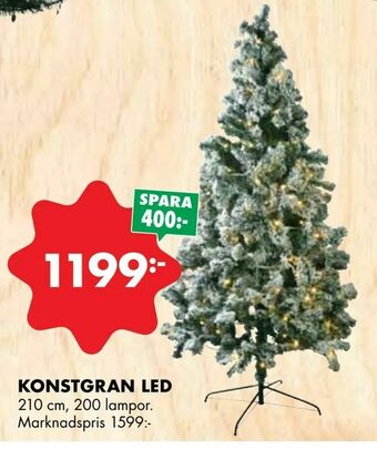 ÖoB Konstgran led erbjuda