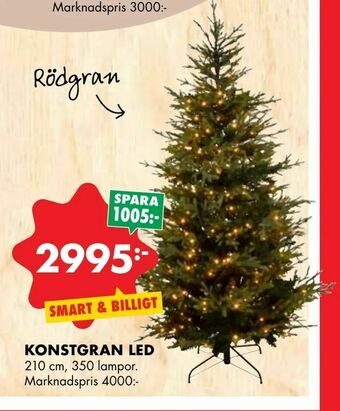 ÖoB Konstgran led erbjuda