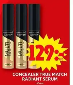 ICA Maxi CONCEALER TRUE MATCH RADIANT SERUM erbjuda