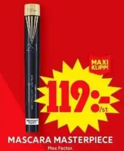 ICA Maxi MASCARA MASTERPIECE Max Factor erbjuda