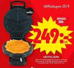ICA Maxi VÅFFELJÄRN DUBBELT erbjuda