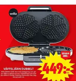 ICA Maxi VÅFFELJÄRN DUBBELT erbjuda