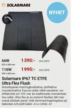 Erlandsons Brygga Solarmare IP67 TC ETFE Ultra Flex Flush erbjuda