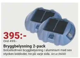 Erlandsons Brygga Bryggbelysning 2-pack erbjuda