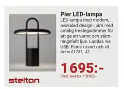 Erlandsons Brygga Pier LED-lampa erbjuda