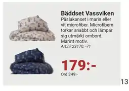 Erlandsons Brygga Bäddset Vassviken erbjuda