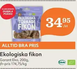 Hemköp Ekologiska fikon erbjuda