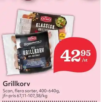 Hemköp Grillkorv erbjuda