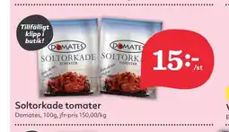 Hemköp Soltorkade tomater erbjuda