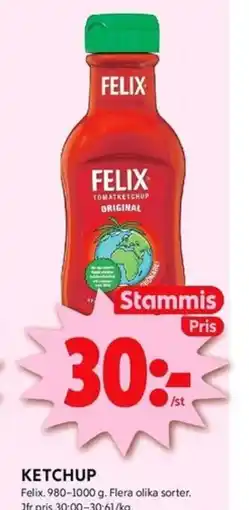 ICA Kvantum KETCHUP erbjuda