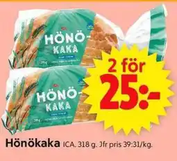 ICA Supermarket Hönökaka ICA. erbjuda