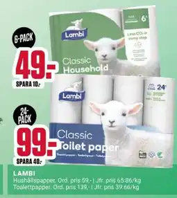 ÖoB Lambi erbjuda