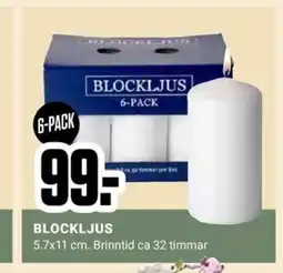 ÖoB Blockljus erbjuda