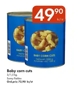 Snabbgross Baby corn cuts erbjuda