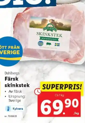 Lidl Dahlbergs Färsk erbjuda