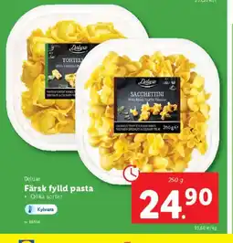 Lidl Deluxe Färsk fylld pasta erbjuda