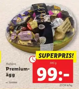 Lidl Hulténs Premium- ägg erbjuda