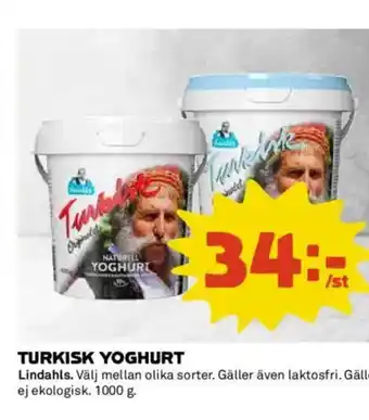 Coop TURKISK YOGHURT erbjuda